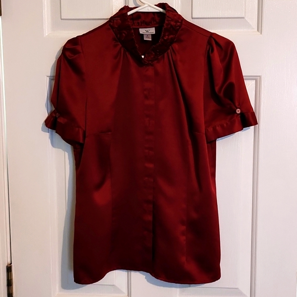 Worthington Puff Sleeve Blouse